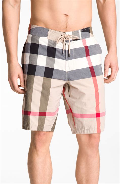 mens burberry short|men short shorts black cotton.